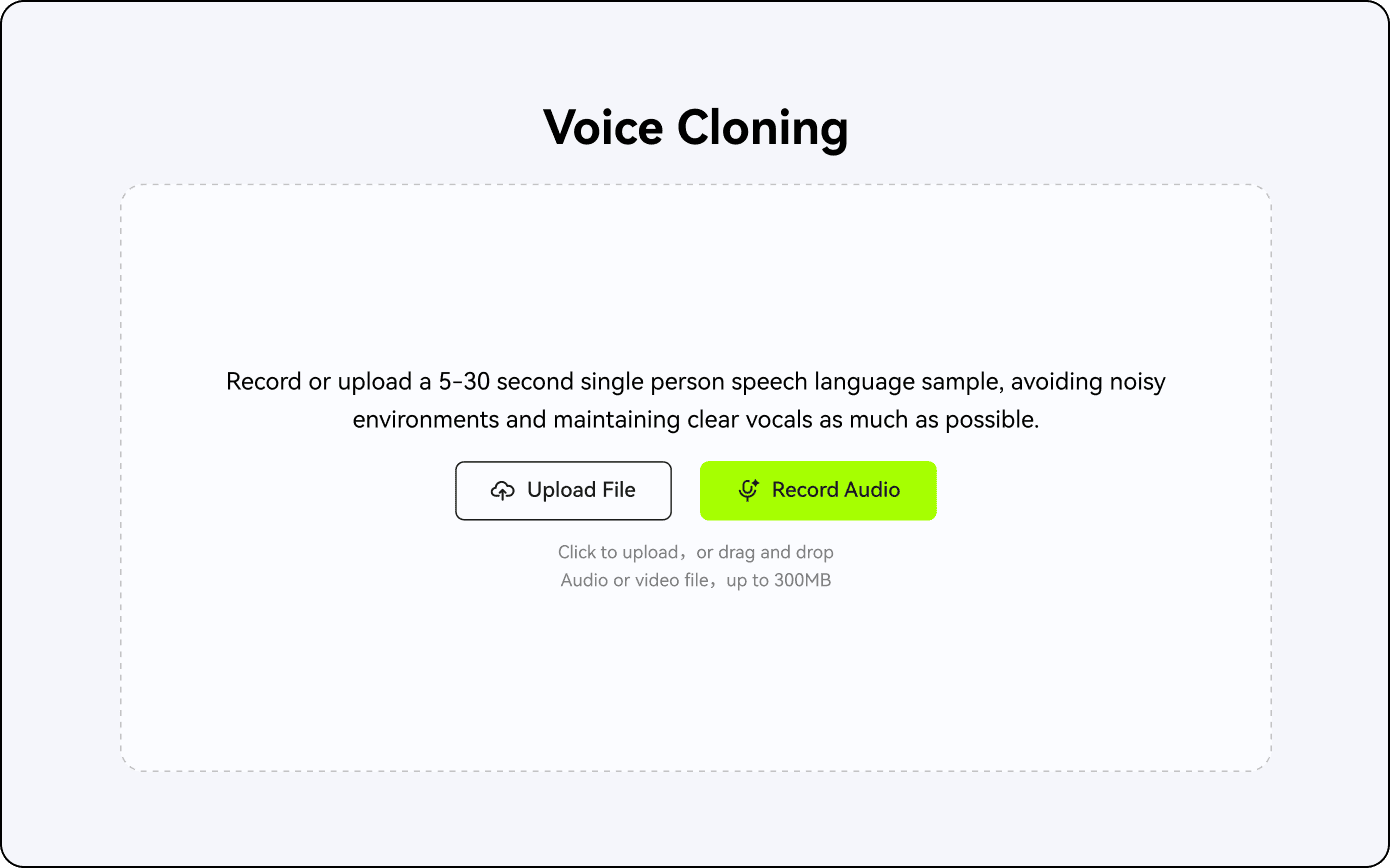BlipCut ai clone voices