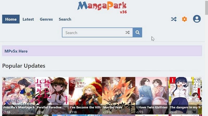MangaPark Best Manga Reader App