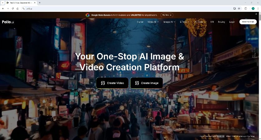 use pollo ai for video generation