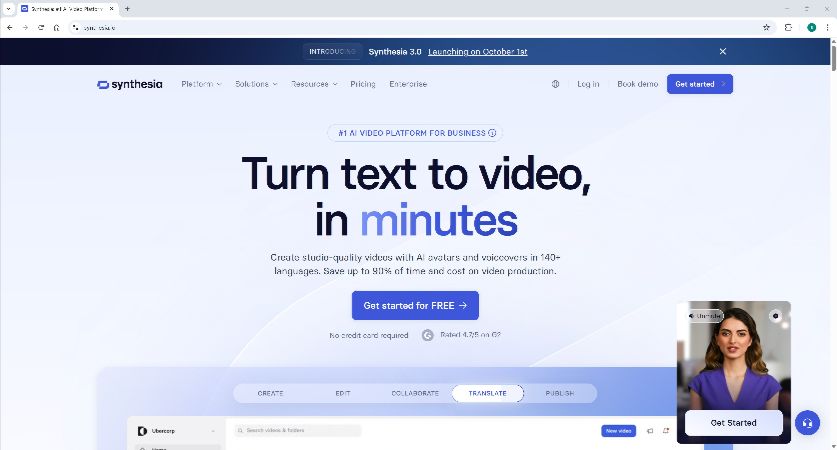 synthesia is a good pollo ai alternative