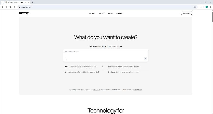 try runway ml instead of pollo ai video generator