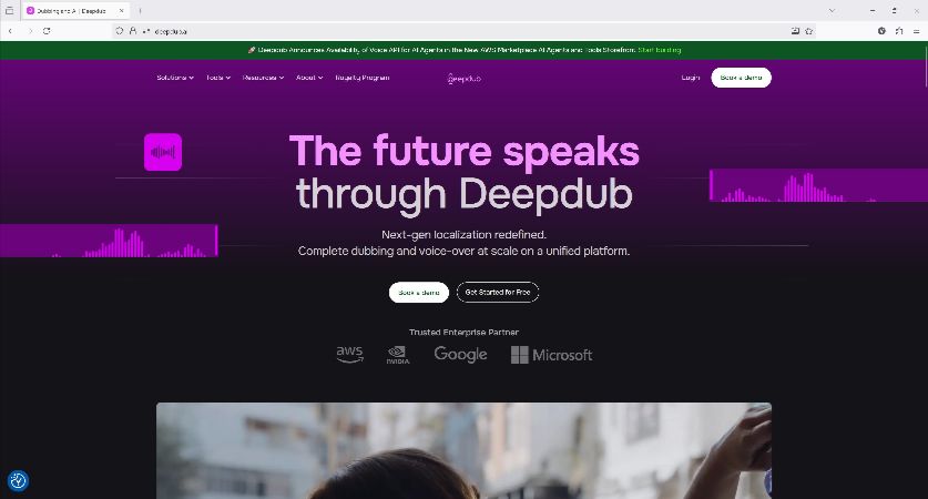 use deepdub as an ai dubbing application
