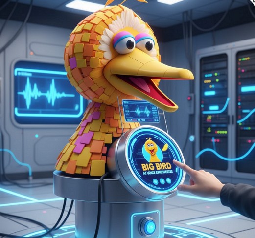 what is big bird voice generator