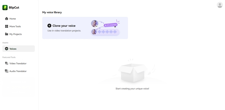 use blipcut clone stephen hawking voice