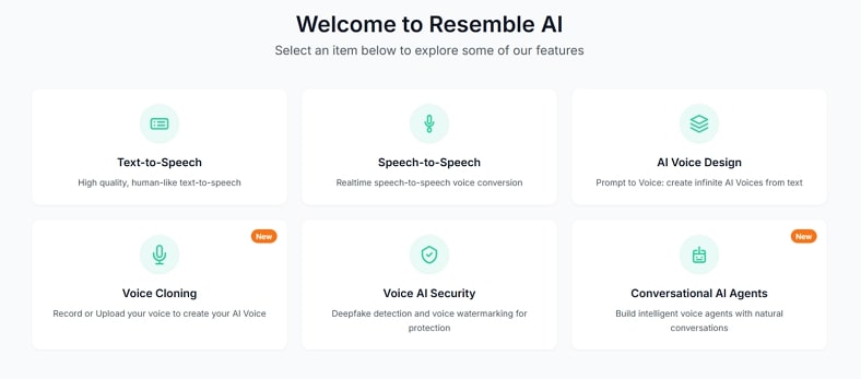 voiceover ai resemble ai
