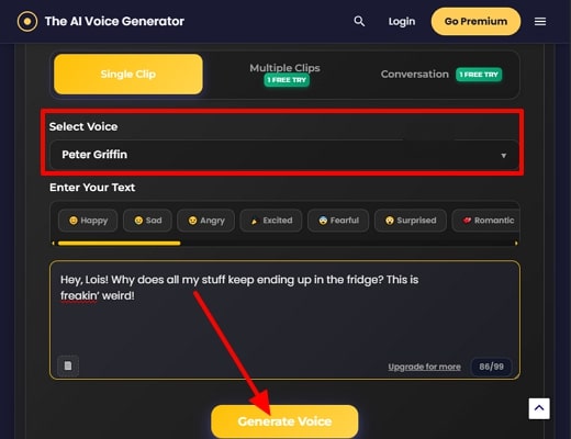 insert detailed voice-over prompt