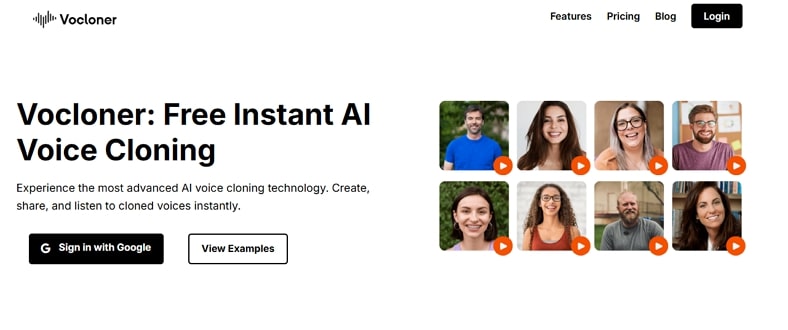 vocloner ai voice kamala harris