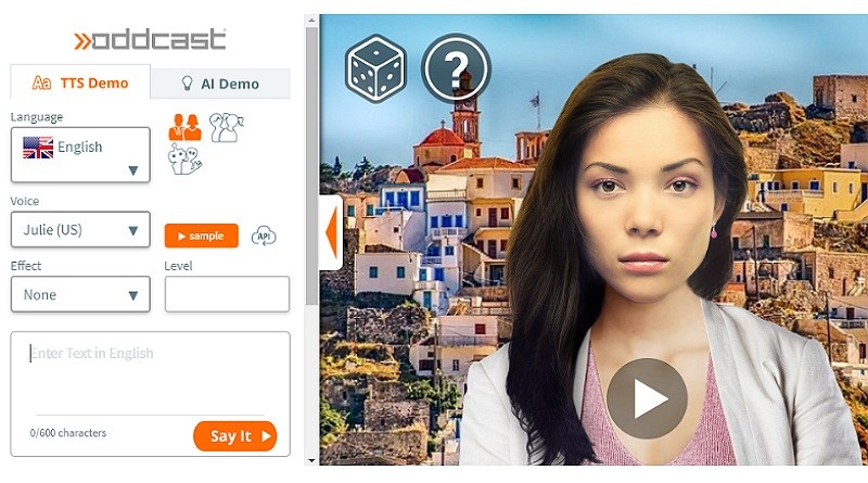 oddcast text to speech generator