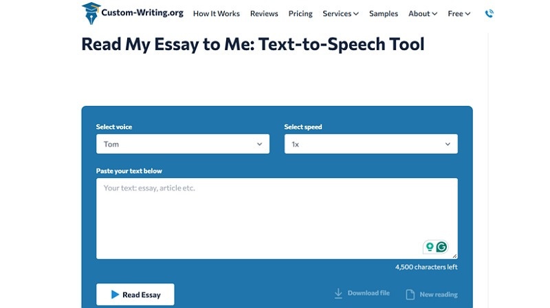 StudyCorgi Read My Essay Out Loud