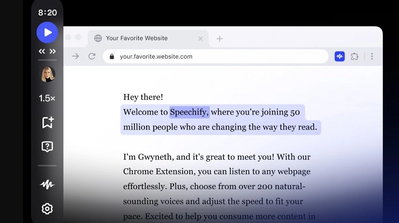 Speechify Mac Text to Speech