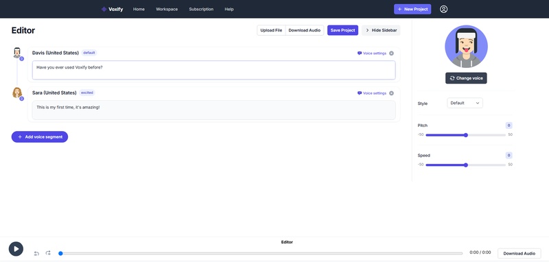 sonic voice ai voxify