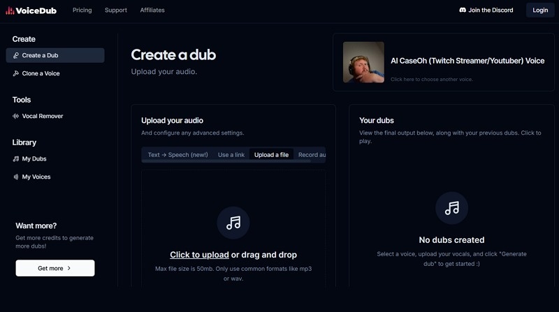 VoiceDub CaseOh Voice Changer