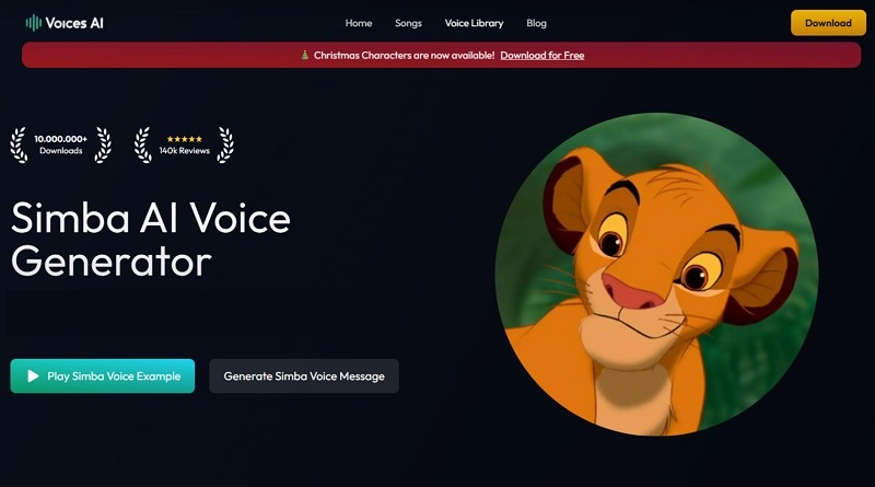 Voices AI Cub Simba Voice